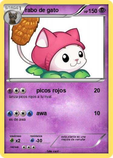 Pokemon rabo de gato