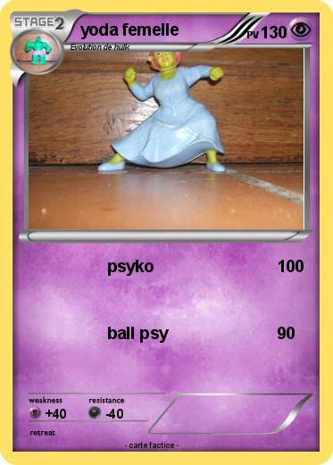Pokemon yoda femelle