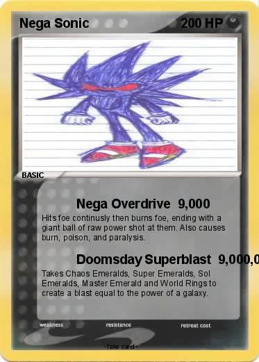 Pokemon Nega Sonic