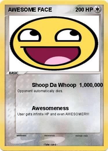 Pokemon AWESOME FACE