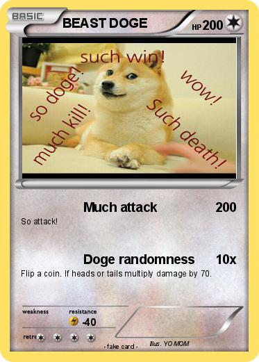 Pokemon BEAST DOGE