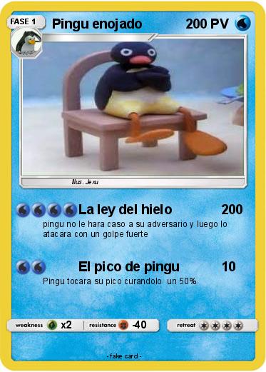 Pokemon Pingu enojado