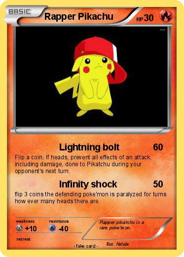 Pokemon Rapper Pikachu