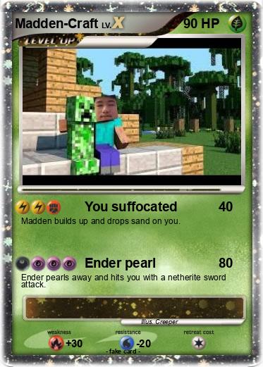 Pokemon Madden-Craft