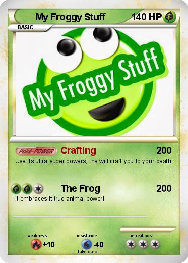 Pokemon My Froggy Stuff