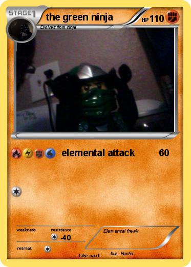 Pokemon the green ninja