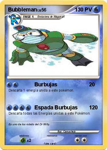 Pokemon Bubbleman