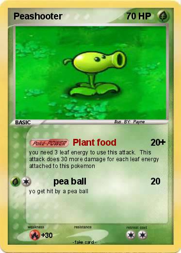 Pokemon Peashooter
