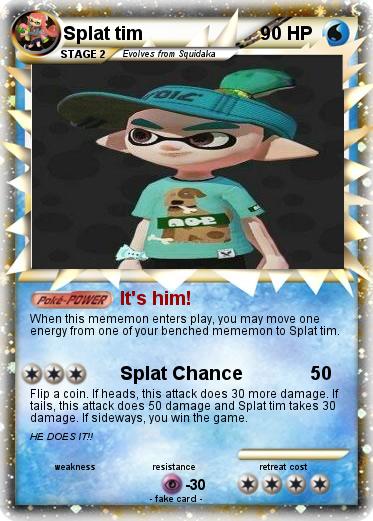 Pokemon Splat tim