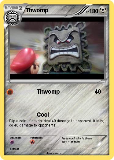 Pokemon Thwomp