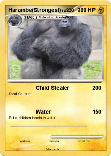 Pokemon Harambe(Strongest)