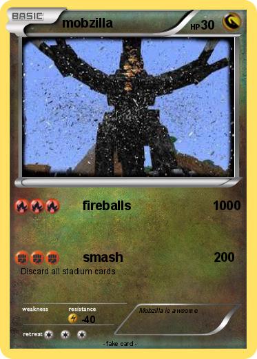 Pokemon mobzilla