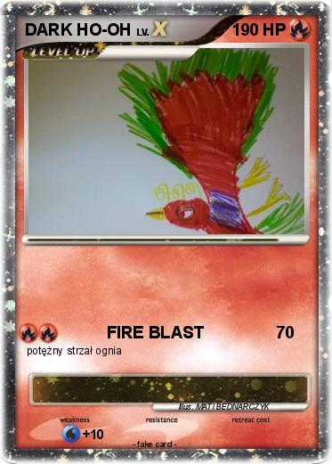 Pokemon DARK HO-OH