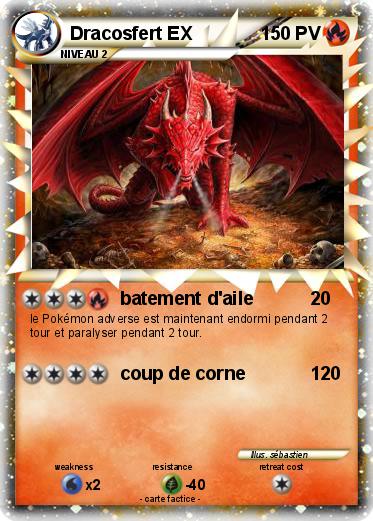 Pokemon Dracosfert EX