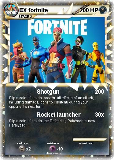 Pokemon EX fortnite