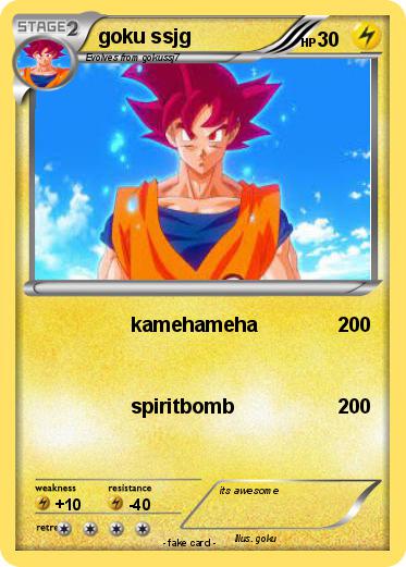 Pokemon goku ssjg