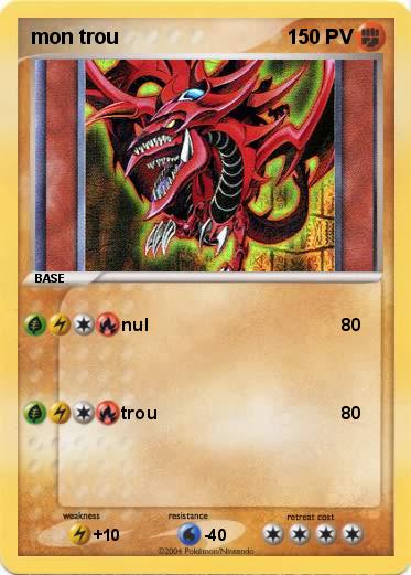 Pokemon mon trou