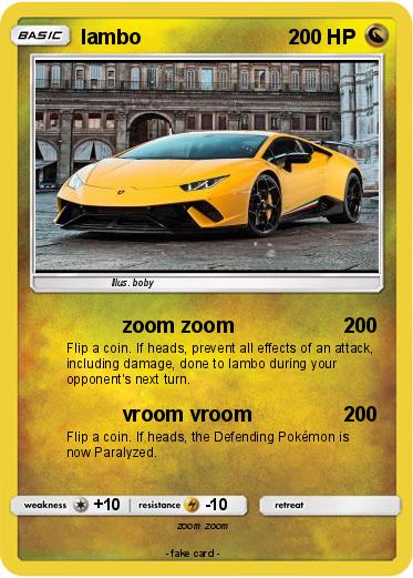 Pokemon lambo
