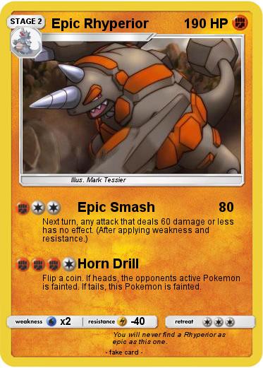 Pokemon Epic Rhyperior