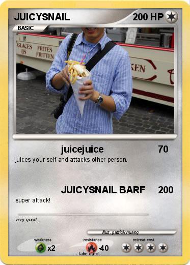 Pokemon JUICYSNAIL