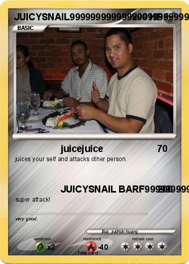 Pokemon JUICYSNAIL99999999999999999999999