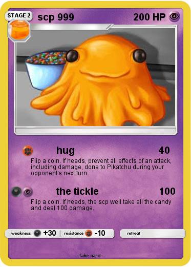 Pokemon scp 999