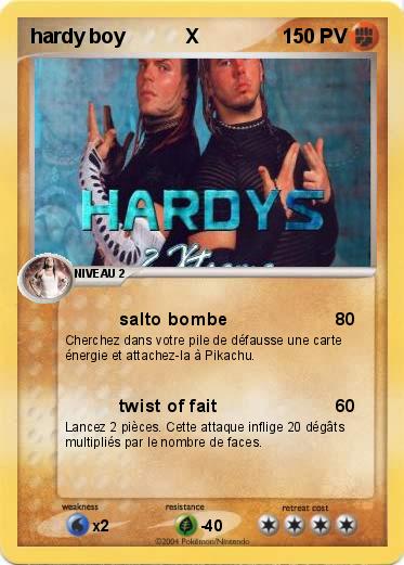 Pokemon hardy boy           X
