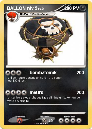 Pokemon BALLON niv 5