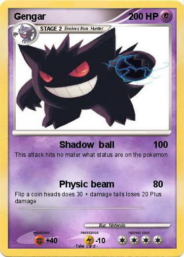 Pokemon Gengar