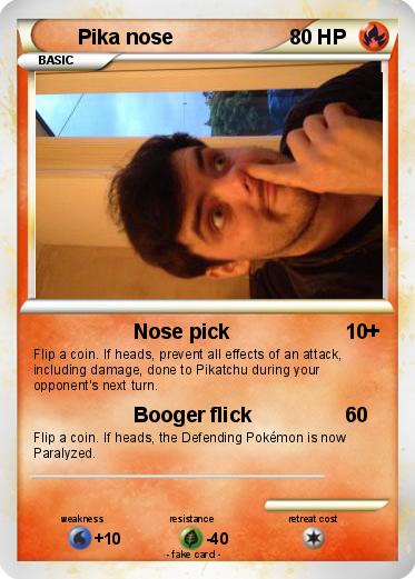 Pokemon Pika nose