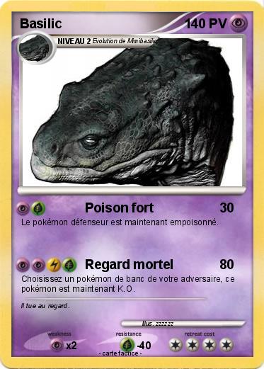 Pokemon Basilic