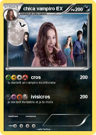 Pokemon chica vampiro EX