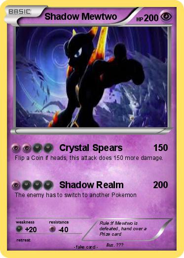 Pokemon Shadow Mewtwo