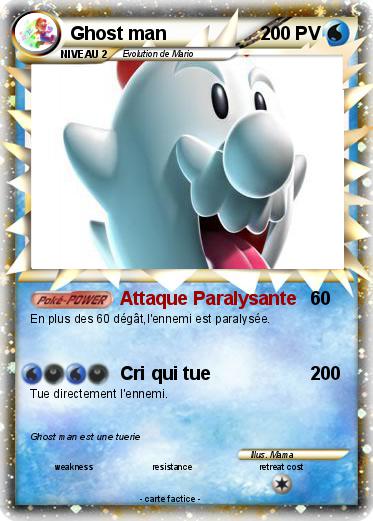Pokemon Ghost man