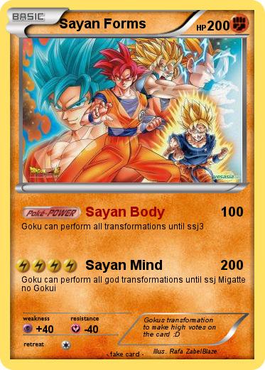 Pokemon Sayan Forms