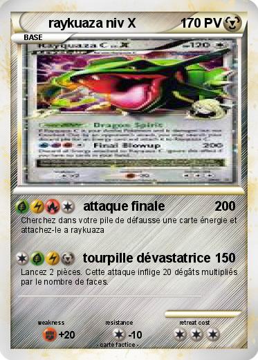 Pokemon raykuaza niv X