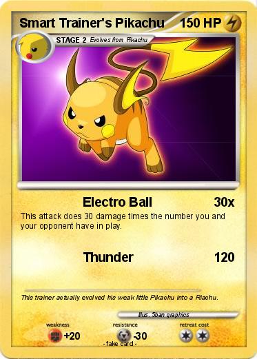 Pokemon Smart Trainer's Pikachu