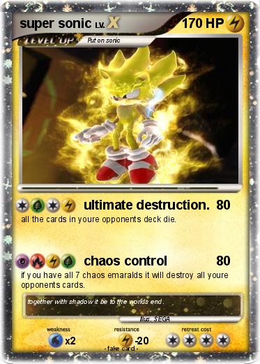 Pokemon super sonic