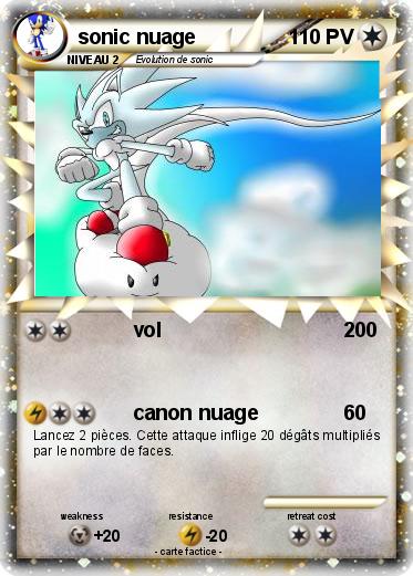 Pokemon sonic nuage
