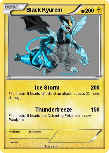 Pokemon Black Kyurem