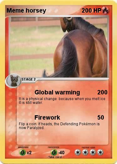 Pokemon Meme horsey