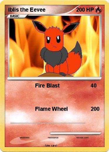 Pokemon Iblis the Eevee