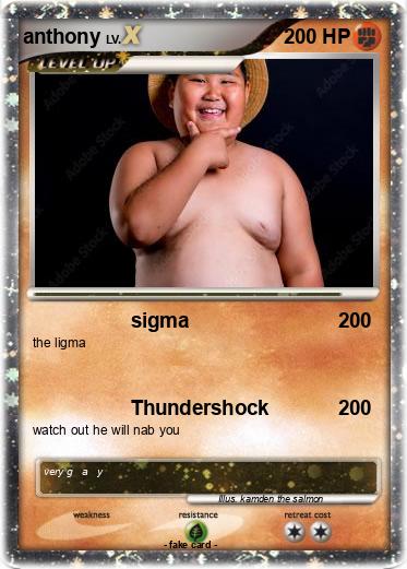 Pokemon anthony