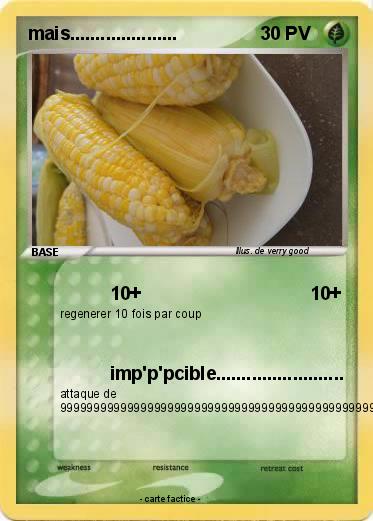 Pokemon mais.....................