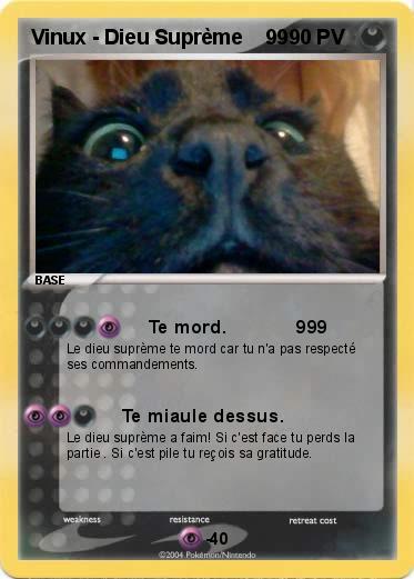 Pokemon Vinux - Dieu Suprème    99
