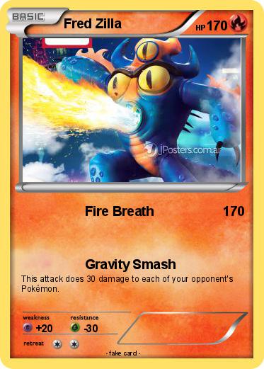 Pokemon Fred Zilla