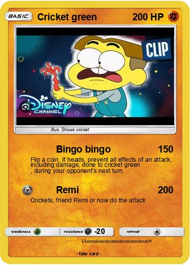 Pokemon Cricket green