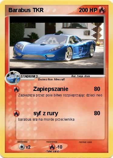 Pokemon Barabus TKR