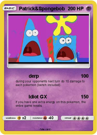 Pokemon Patrick&Spongebob