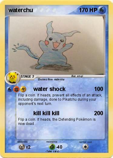 Pokemon waterchu